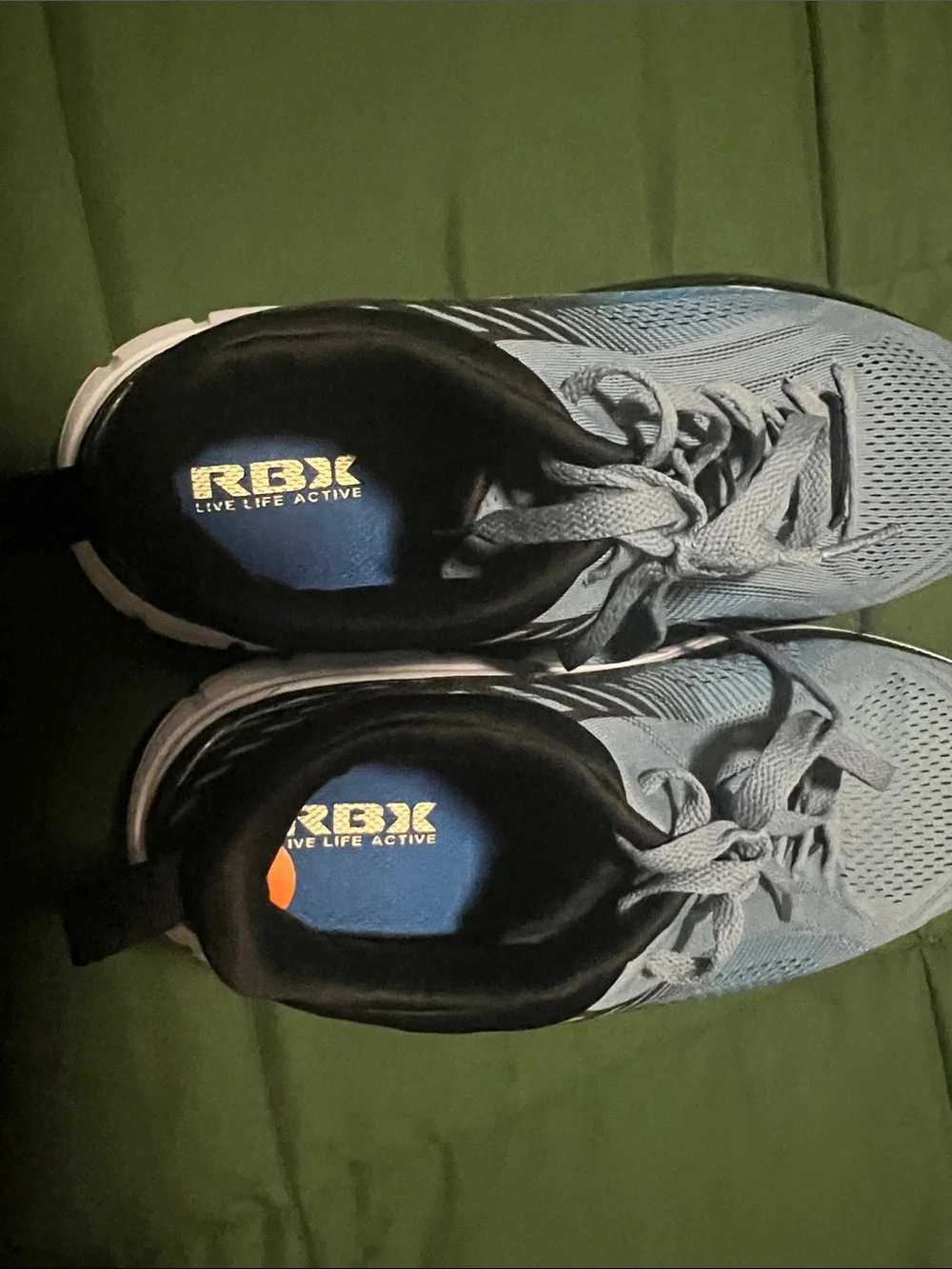 RBX Light Blue Men's Athletic Running Shoes